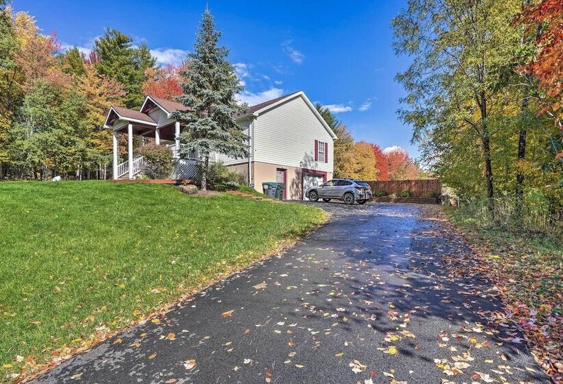 Game Room & Spacious Yard: 10 Acre Catskills Home!