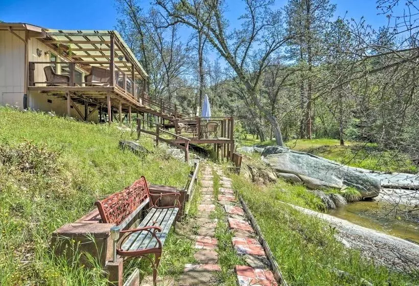 Gorgeous Oakhurst Retreat W/ Swimming Hole!