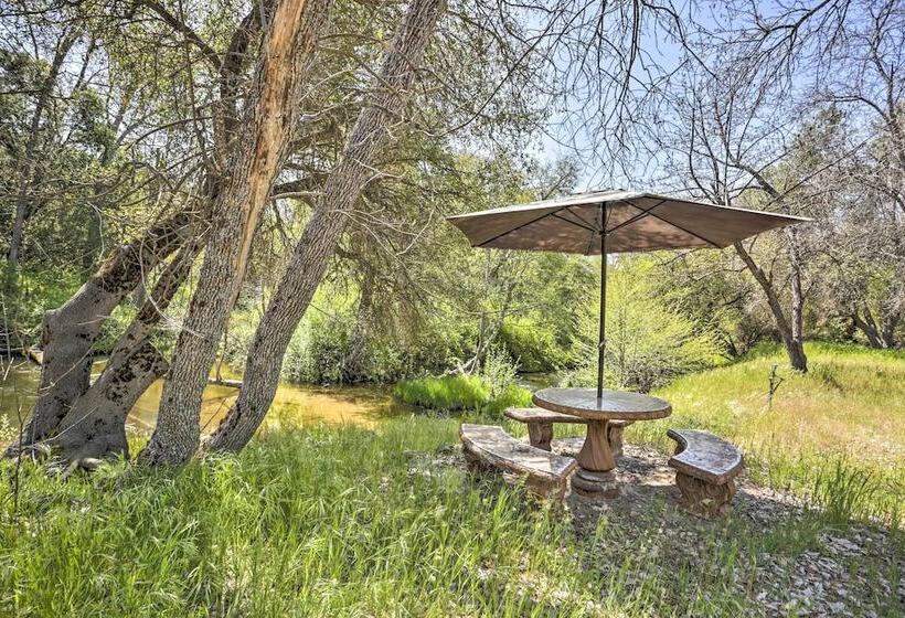 Gorgeous Oakhurst Retreat W/ Swimming Hole!