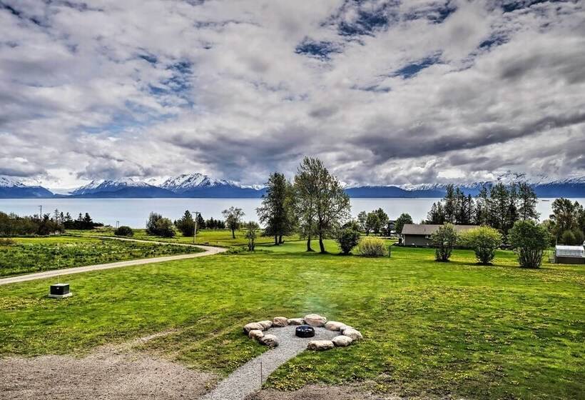 Home W/ Kachemak Bay View   5 Miles To Downtown!