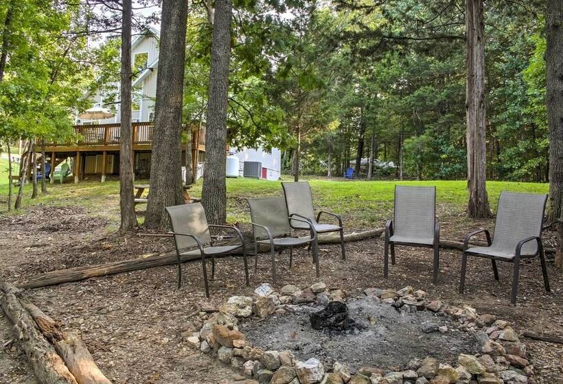 Lakefront Blue Eye Cottage W/ Hot Tub & Fire Pit!