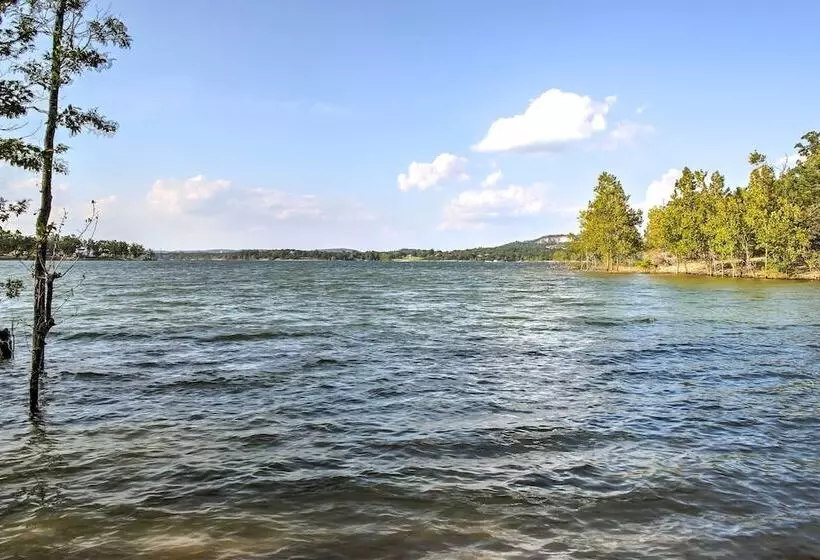 Lakefront Blue Eye Cottage W/ Hot Tub & Fire Pit!