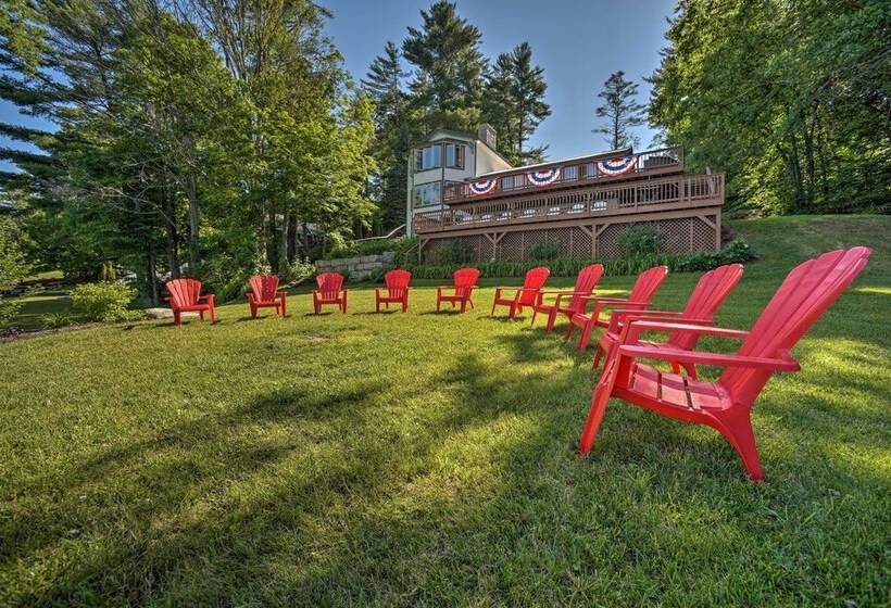 Spacious Wells Oasis W/ Decks On Little Lake!