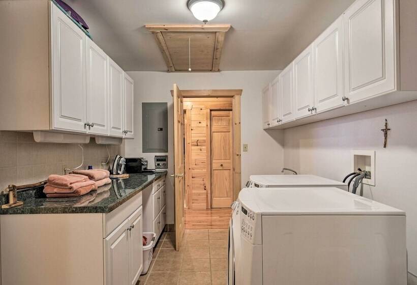 Waterfront Pike Lake Retreat: Snowmobile Paradise