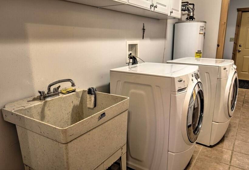 Waterfront Pike Lake Retreat: Snowmobile Paradise