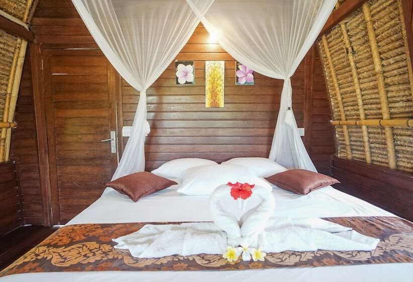 Otel Abian Huts Dream Beach Lembongan
