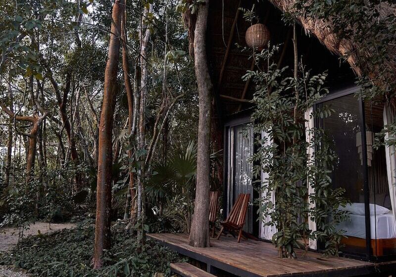 בית מלון כפרי Kapok Bacalar – Plant Based