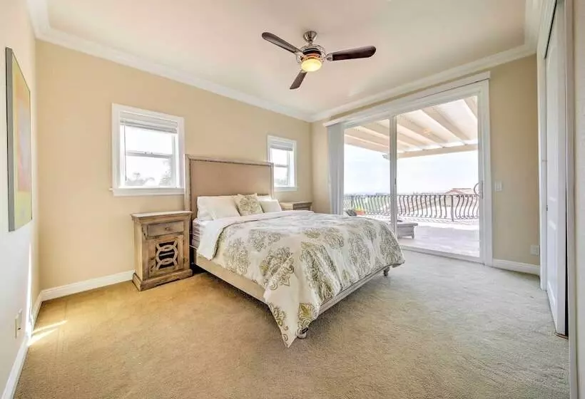 Luxe Wine Country Estate W/ Orchard Facing Balcony