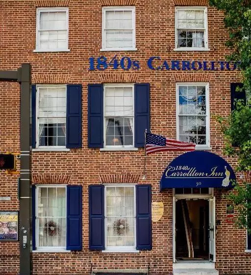 ベッドアンドブレックファースト 1840s Carrollton Inn