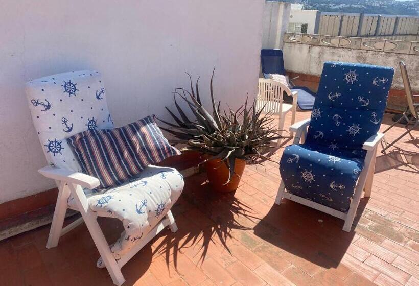 住宿加早餐  A Luxiourious Room In The Best Terraced Penthouse In Denia Building 3