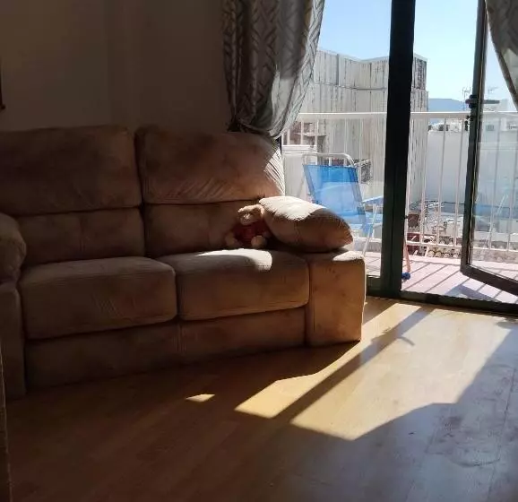 تختخواب و صبحانه A Luxiourious Room In The Best Terraced Penthouse In Denia Building 3