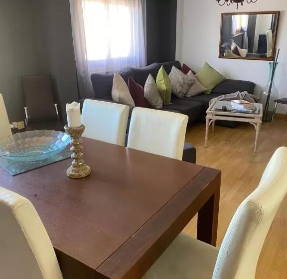 تختخواب و صبحانه A Luxiourious Room In The Best Terraced Penthouse In Denia Building 3