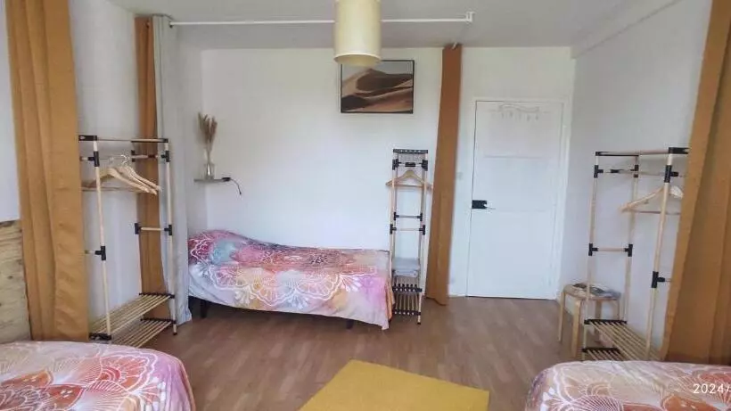ベッドアンドブレックファースト Respire O Dorat Chambres Privées Dans Havre De Paix