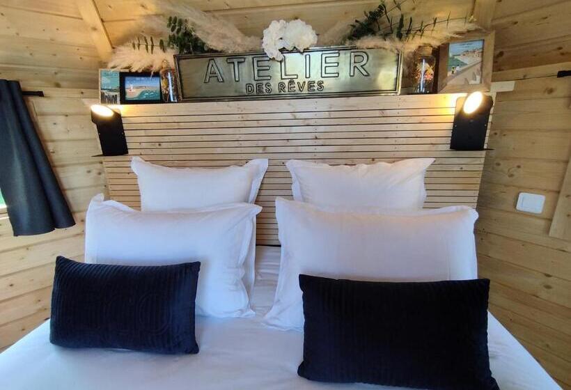 Pensiune Cottage Climatisé Avec Baignoire Spa 2 Personnes