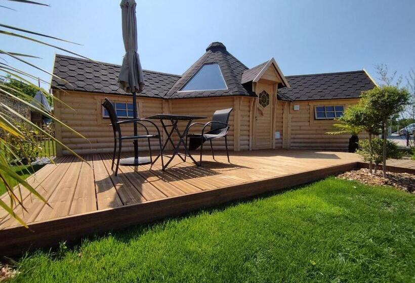 Pensiune Cottage Climatisé Avec Baignoire Spa 2 Personnes