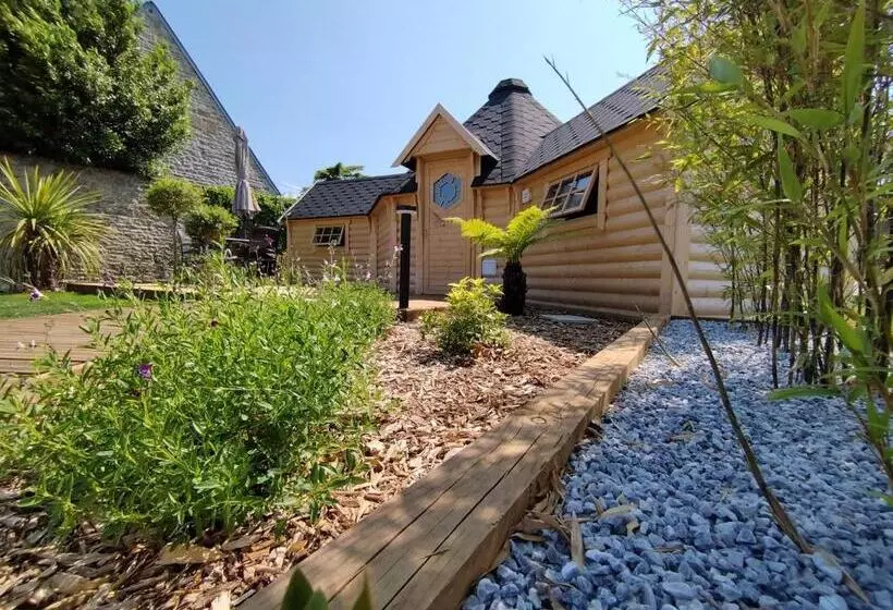 Majatalo Cottage Climatisé Avec Baignoire Spa 2 Personnes