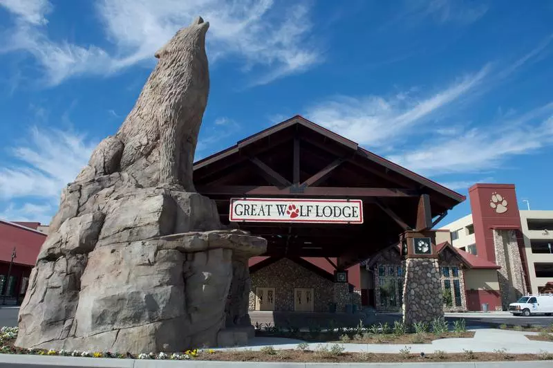 リゾートホテル Great Wolf Lodge Southern California