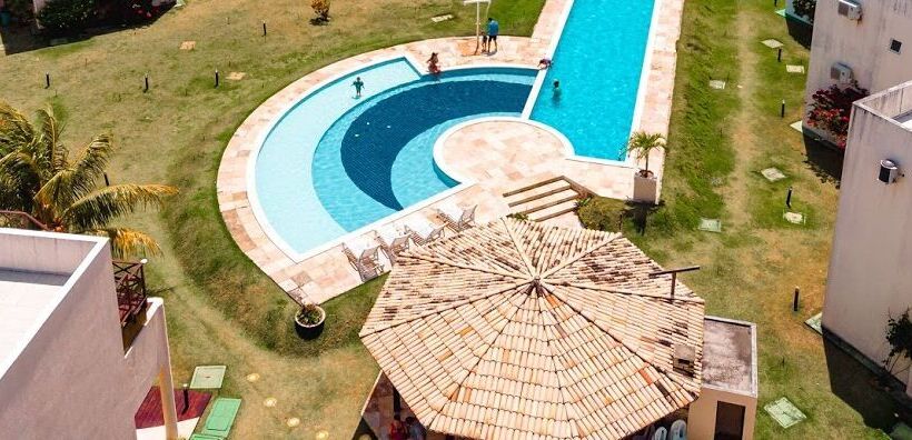 ペンション Condomínio Paraíso De Maracajaú Iv