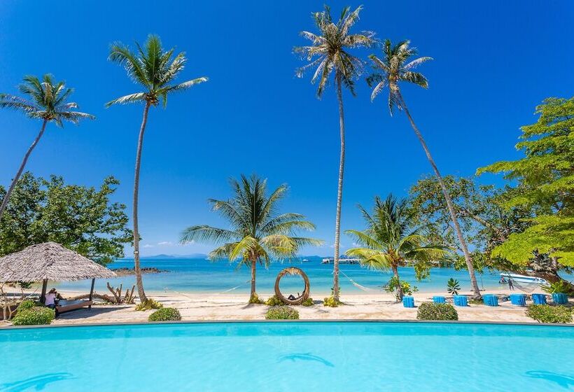 בית מלון כפרי Koh Yao Heaven Beach Resort