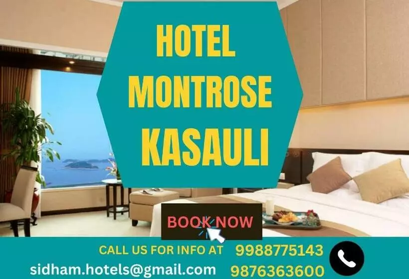 ホテル Montrose Kasauli !! Balcony Rooms !! Terrace !! Restaurant !! Spa