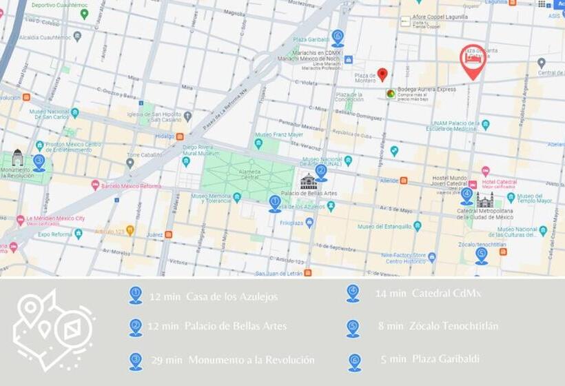 Отель Loft Centro Terrace Gym 247 Security