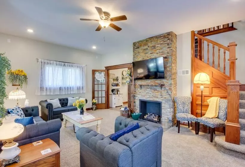 Central Chanute Historic Home W/ Porch!