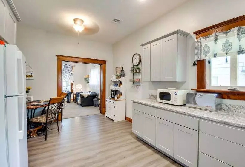 Central Chanute Historic Home W/ Porch!