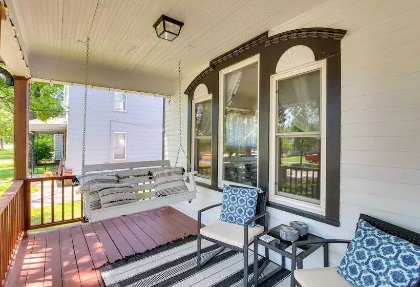 Central Chanute Historic Home W/ Porch!