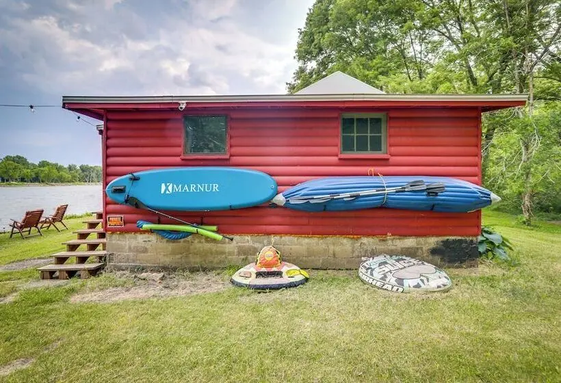 Rock River Hideaway On Private 5 Acre Island!
