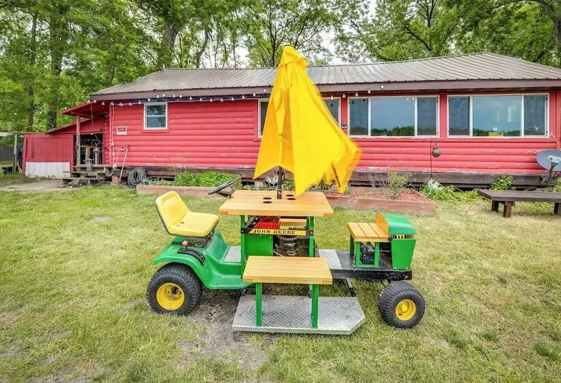 Rock River Hideaway On Private 5 Acre Island!