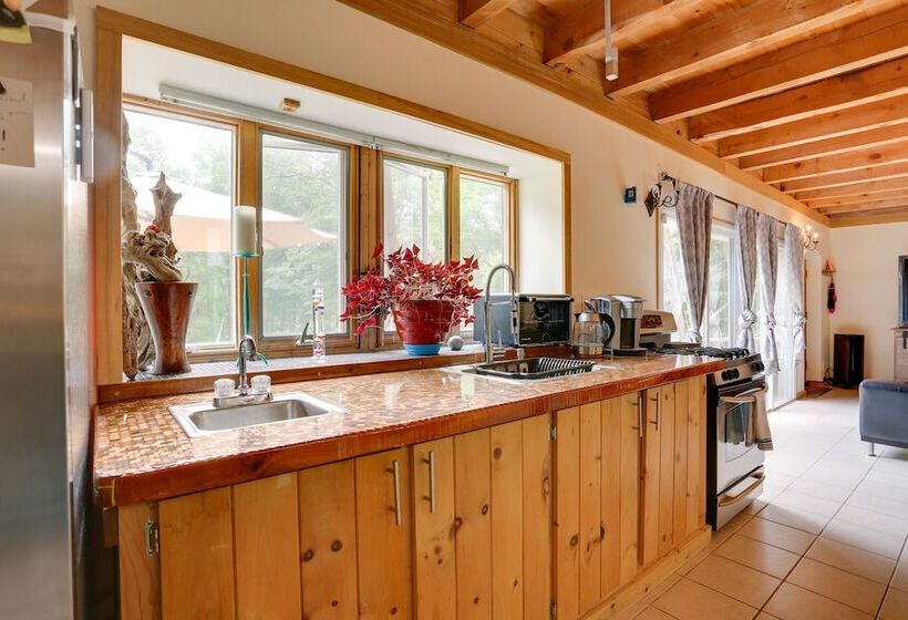 Unique Ferndale Retreat: Sauna, Deck & Home Gym!