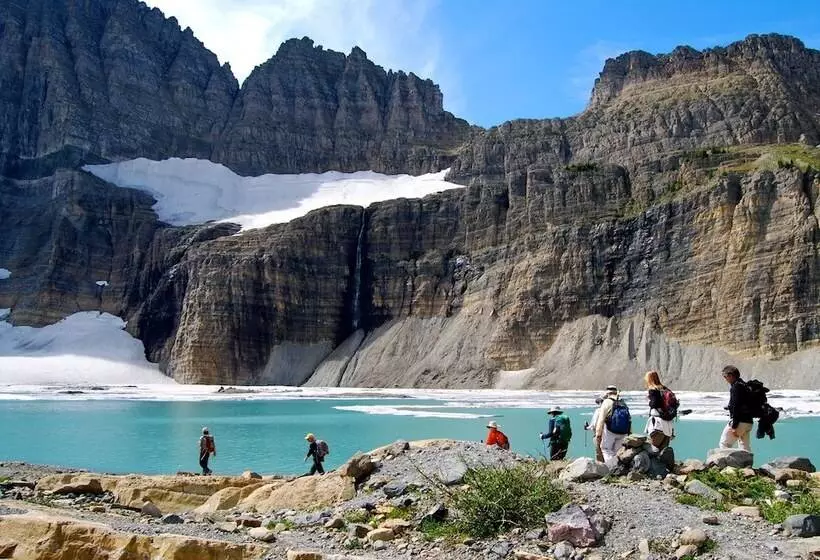 ホテル Glacier Guides Lodge