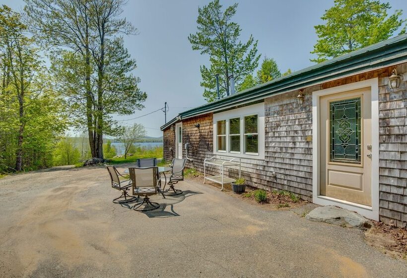 Lakeview Maine Retreat W/ Fire Pit, Grill & Canoe
