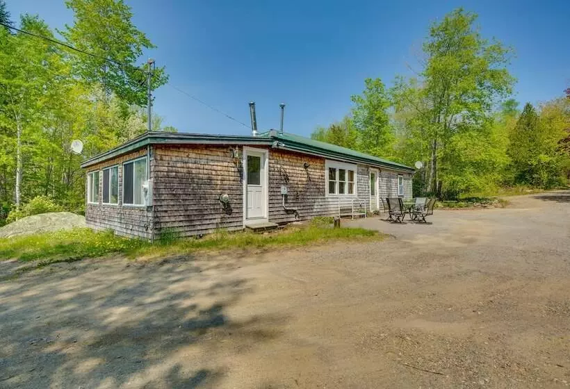 Lakeview Maine Retreat W/ Fire Pit, Grill & Canoe