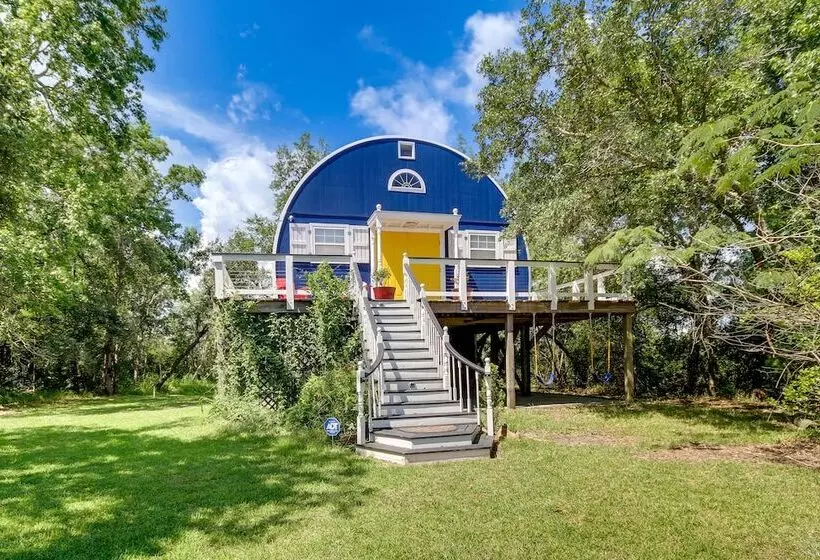 Charming Bay St Louis Home: Deck, On Canal!
