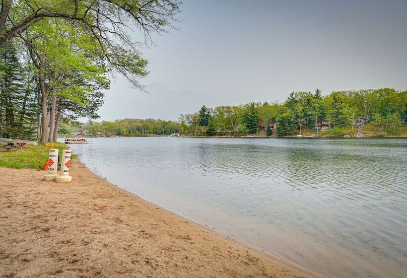 Harrison Cabin W/ Fire Pit & Elbow Lake Access!