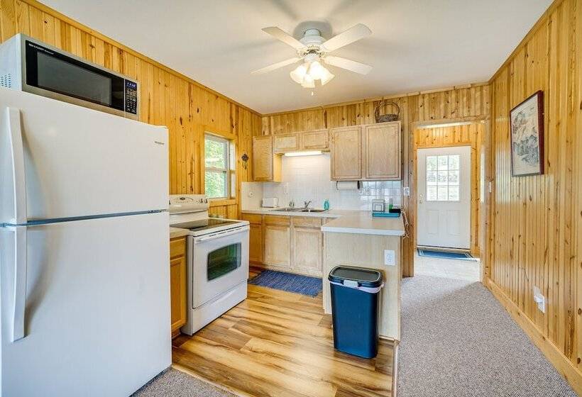 Lakefront Grant Cottage W/ Grill & Fire Pit!