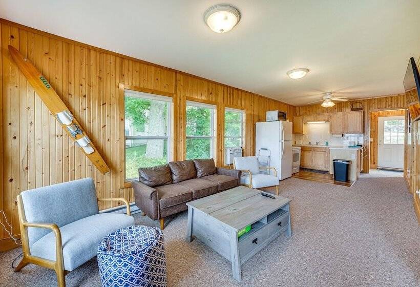 Lakefront Grant Cottage W/ Grill & Fire Pit!