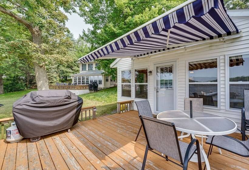 Lakefront Grant Cottage W/ Grill & Fire Pit!