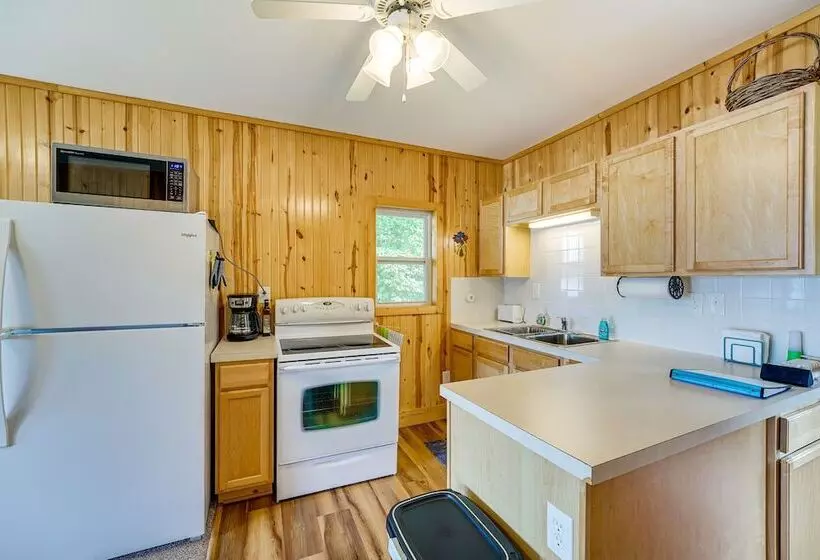 Lakefront Grant Cottage W/ Grill & Fire Pit!