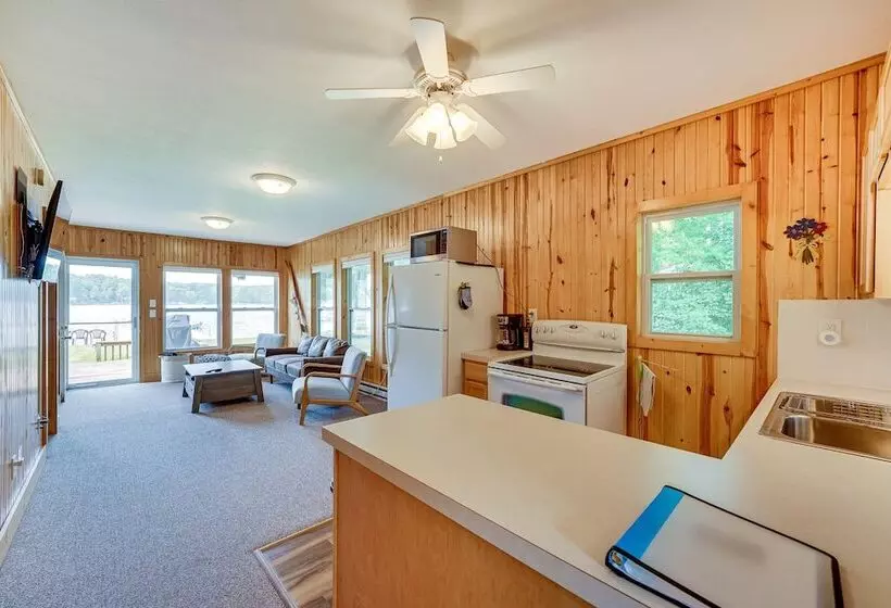 Lakefront Grant Cottage W/ Grill & Fire Pit!