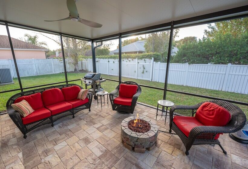 Lovely Family Home W/ Lanai, 6 Mi To Amelia Island