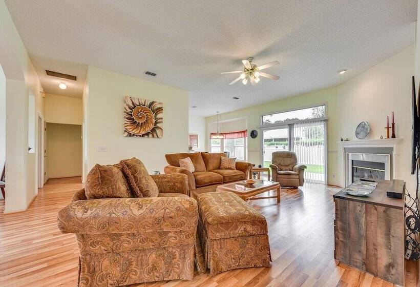 Lovely Family Home W/ Lanai, 6 Mi To Amelia Island