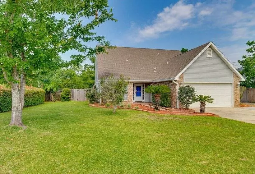 Mary Esther Home With Private Pool & Fireplace!