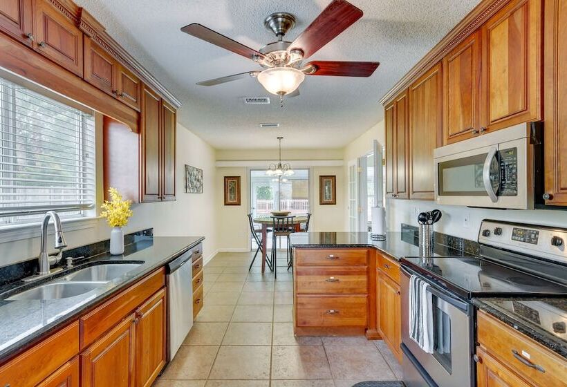 Mary Esther Home With Private Pool & Fireplace!