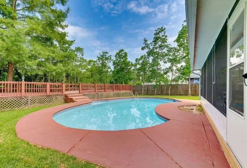 Mary Esther Home With Private Pool & Fireplace!