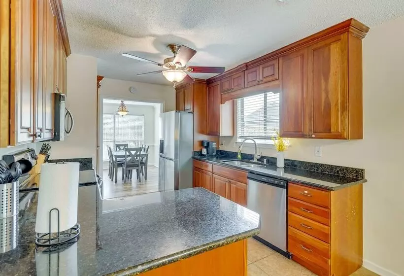 Mary Esther Home With Private Pool & Fireplace!