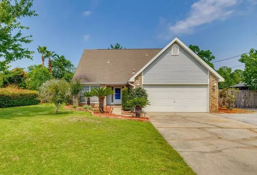 Mary Esther Home With Private Pool & Fireplace!