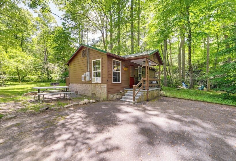 Pet Friendly Creekside Cabin W/ Pool Access!