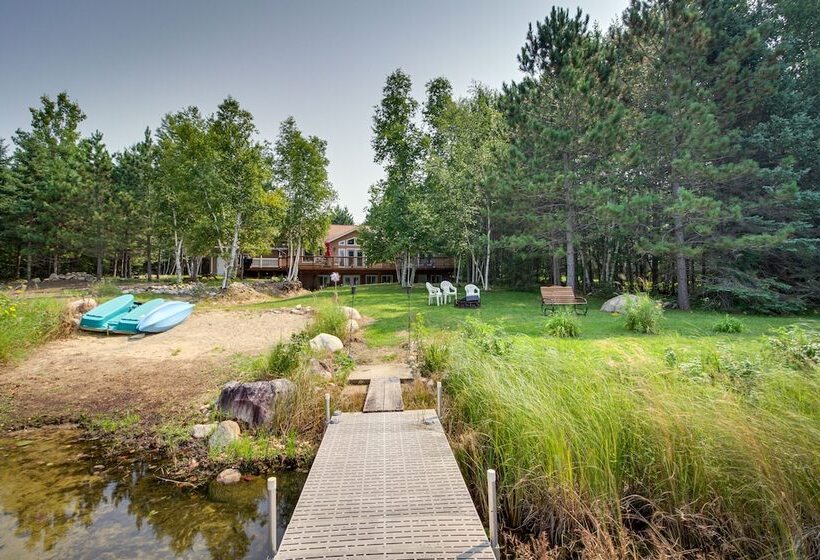 White Swan Lake Home Near Hiking & Snowmobiling!